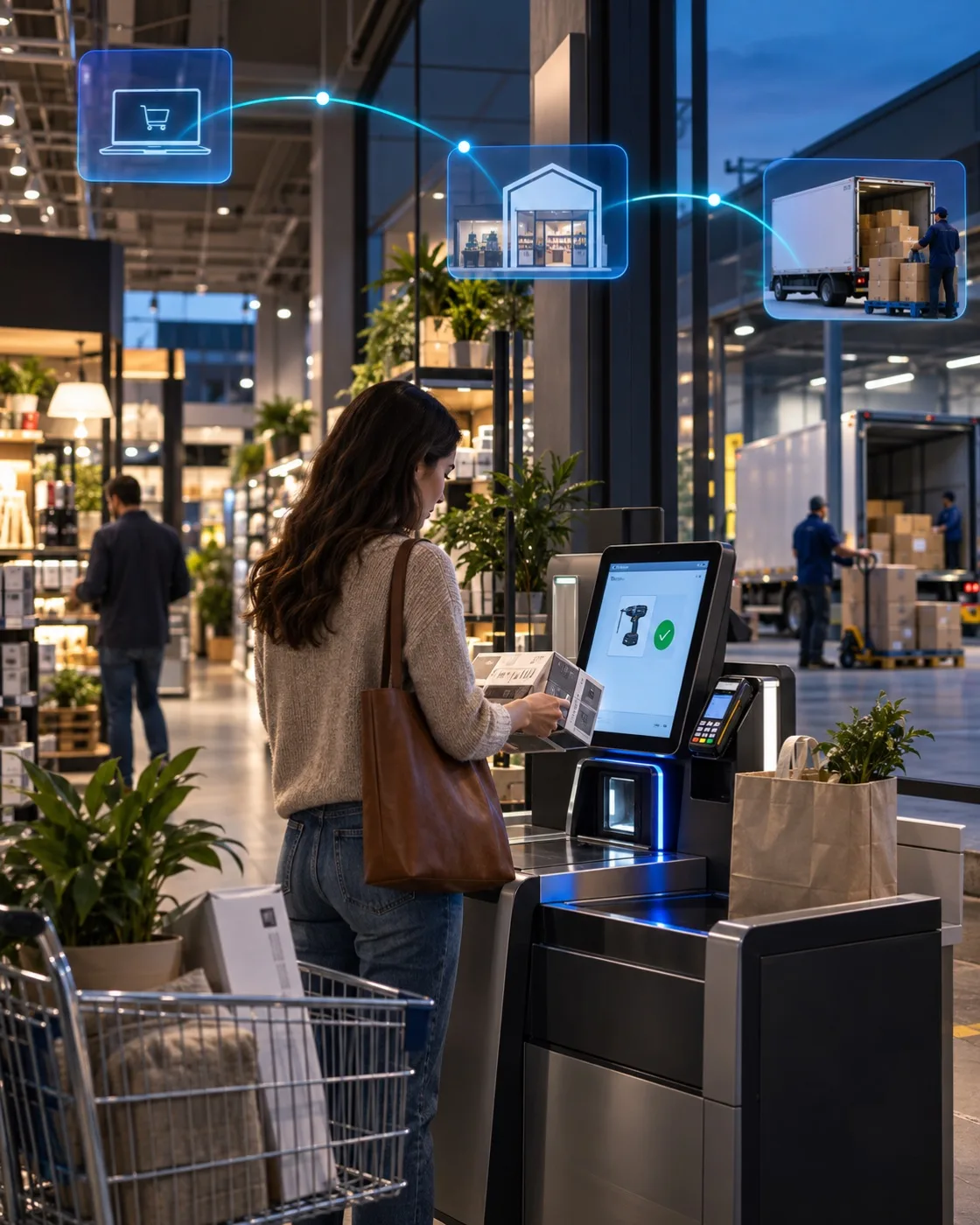 Operación de retail y logística conectada para mejorar la experiencia de compra
