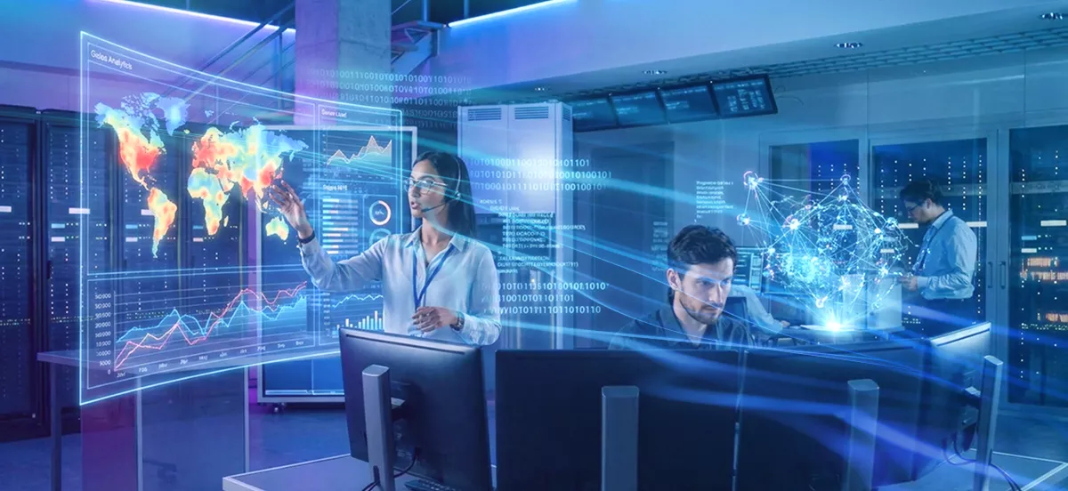 Equipo analizando indicadores de observabilidad de negocio en tiempo real